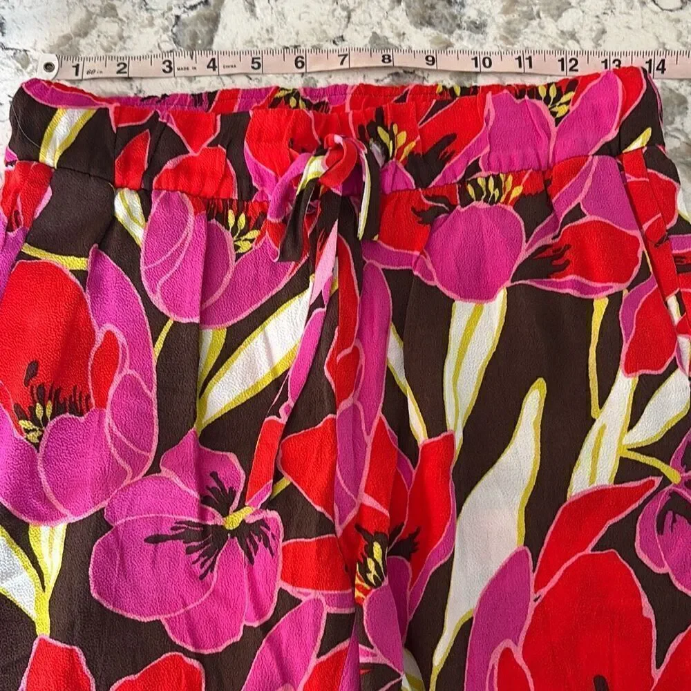 Kate Spade Tropical Hutton Lounge Pants Sz 0 worn 1x